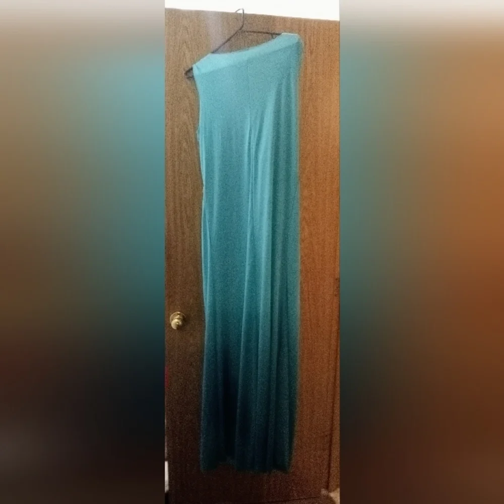 Aphrodite Women's XL 16/18 Ombre Blue Halloween Cosplay Dress - Picture 3 of 6